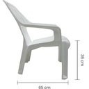 Silla Plástica Blanca