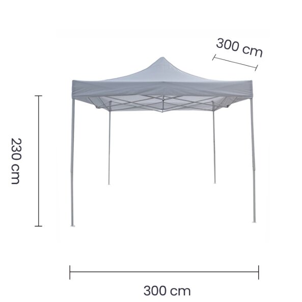 Toldo Plegable Blanco