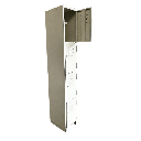Locker metalico de 4 espacios