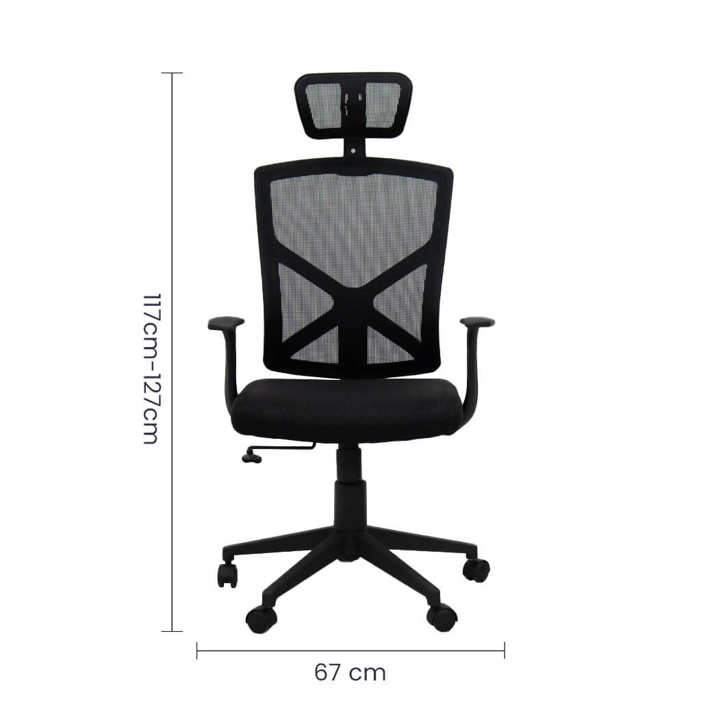 Silla Semi Ejecutiva en Malla