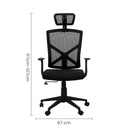 Silla Semi Ejecutiva en Malla