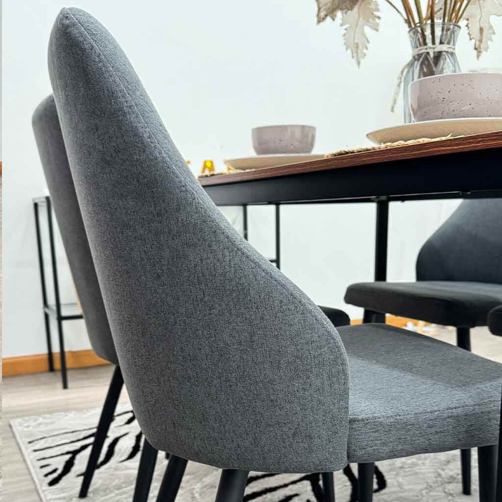 Silla de Comedor Gris