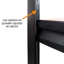 Estante de metal ajustable