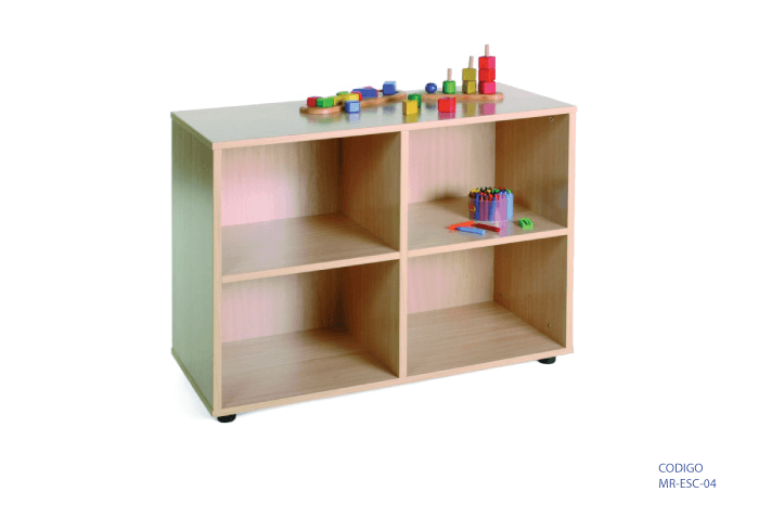 Mueble abierto para kinder