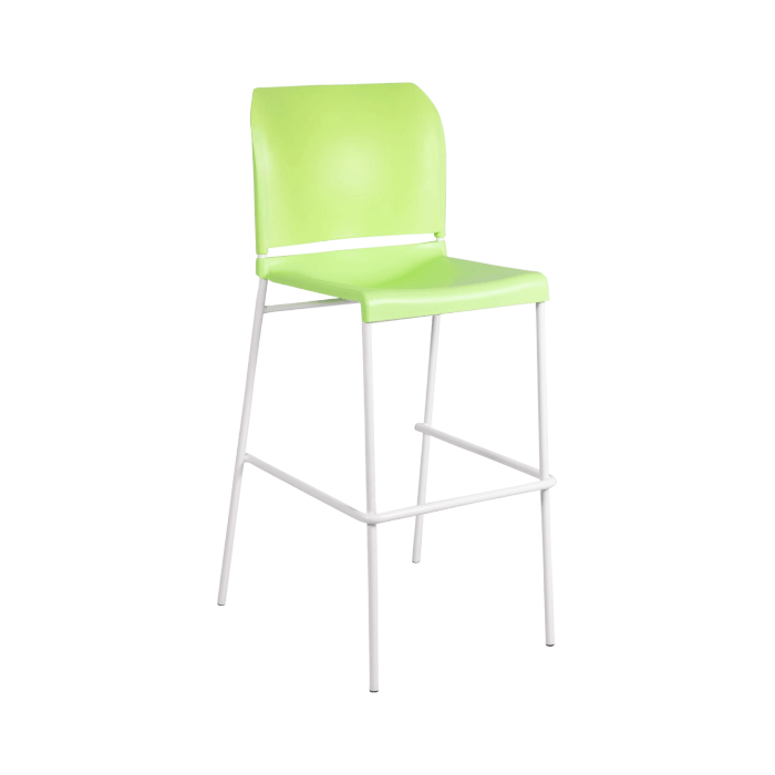 [DM-BANC-01] Banco alto en metal y plástico variedad de colores