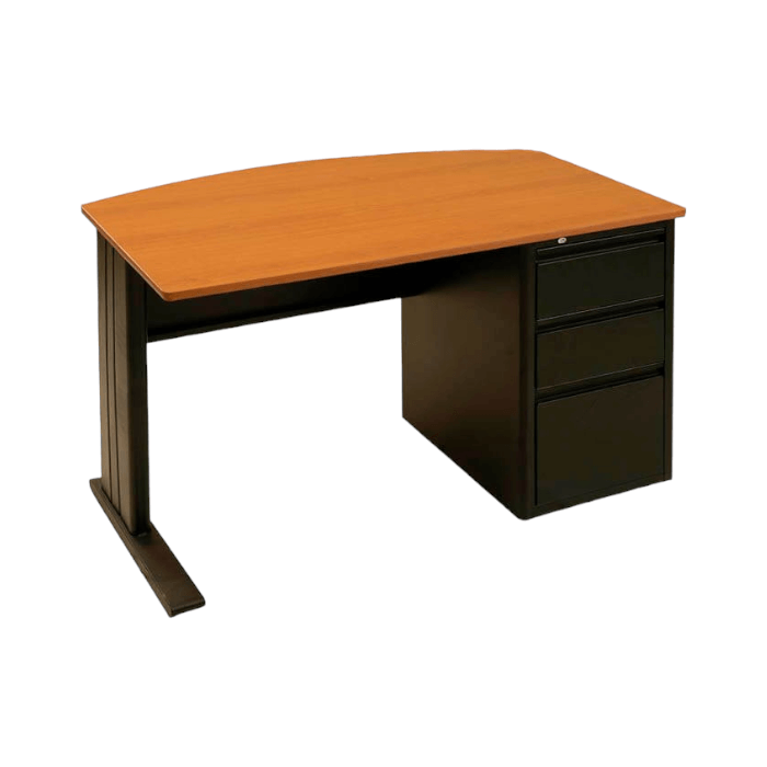 Escritorio Modular para Oficina con Pedestal de 3 Gavetas