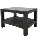 MESA DE CENTRO TAVARUA 70CMX48CM C/VIDRIO
