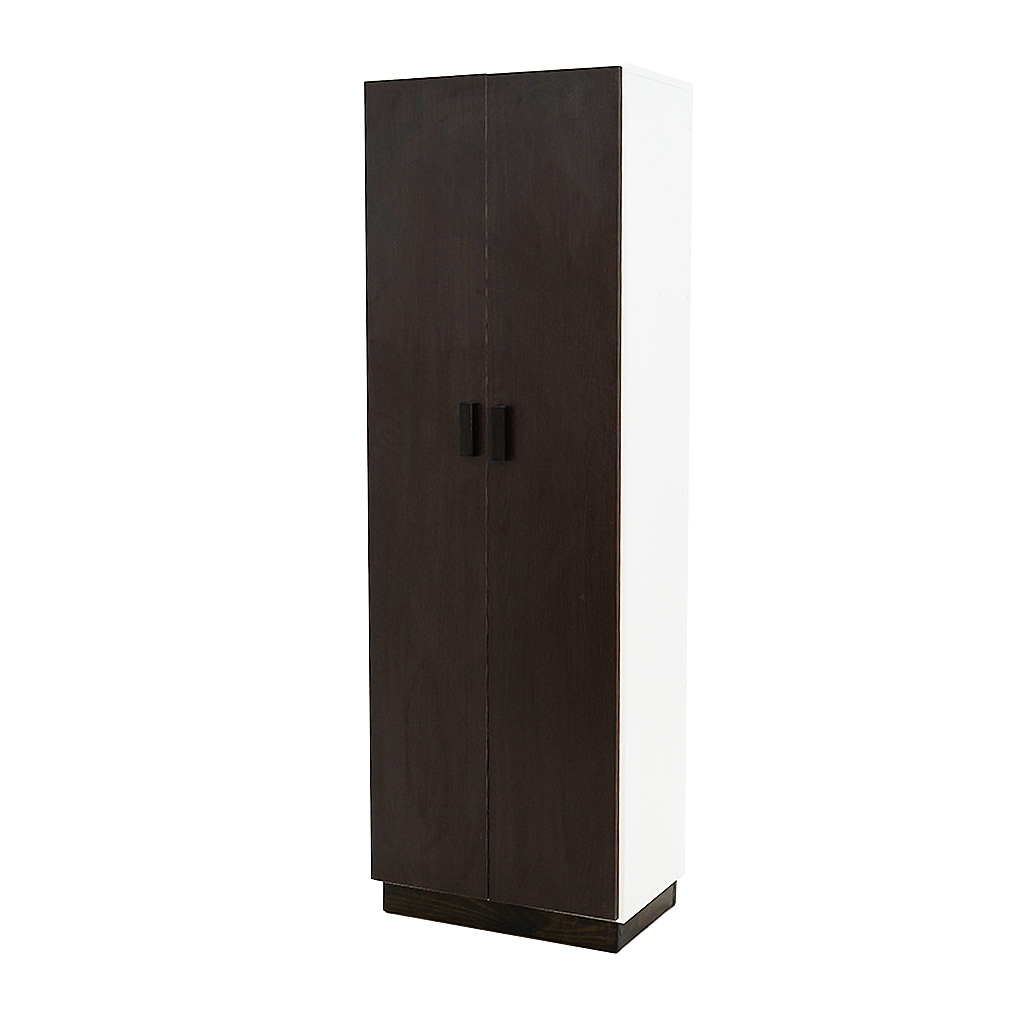 ALACENA 60CMX37CMX180CM BLANCO/CHOCOLATE