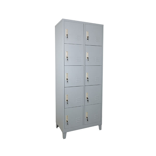 [DS-LK-36] Locker Metálico de 10 puertas o compartimientos con llave