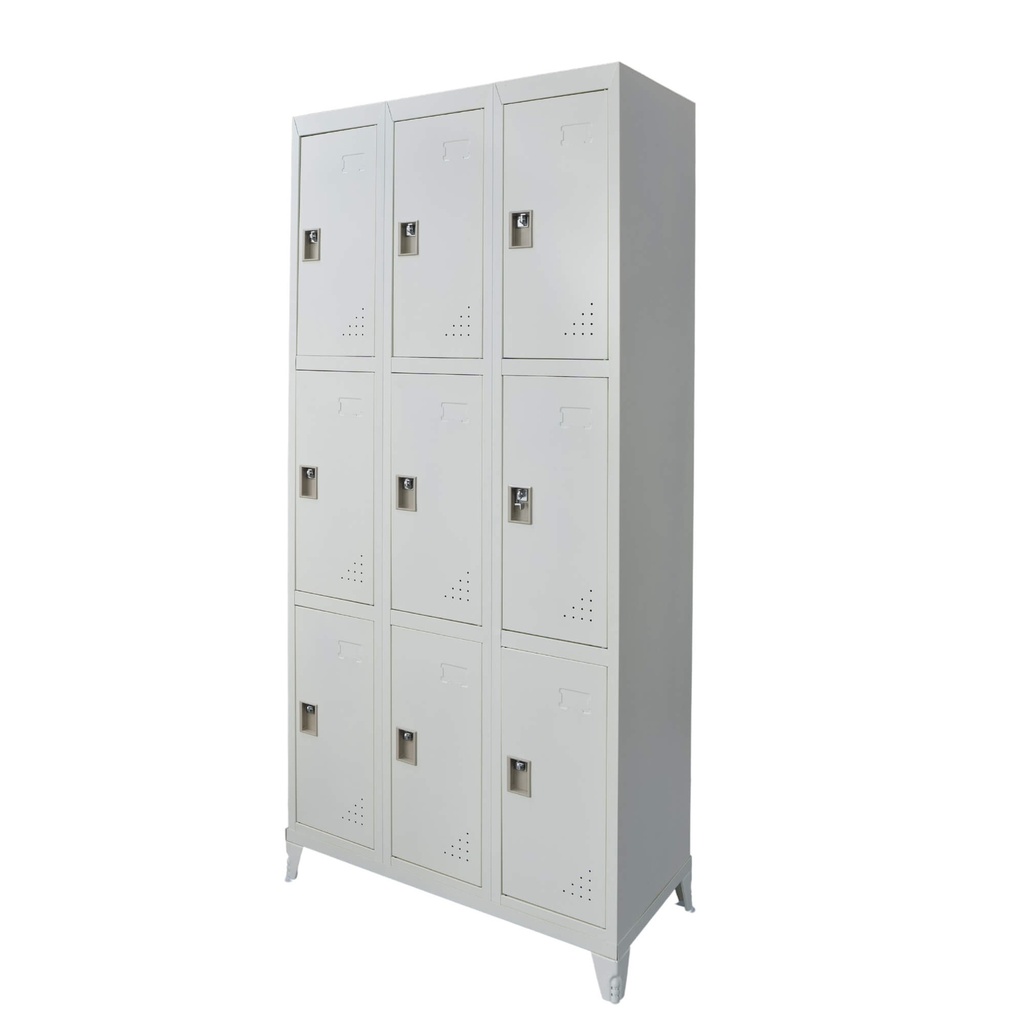 [MSO-LK-06] Locker metálico de 9 compartimientos