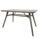 MESA PLASTICA 134CMX78CMX74.5CM TAUPE