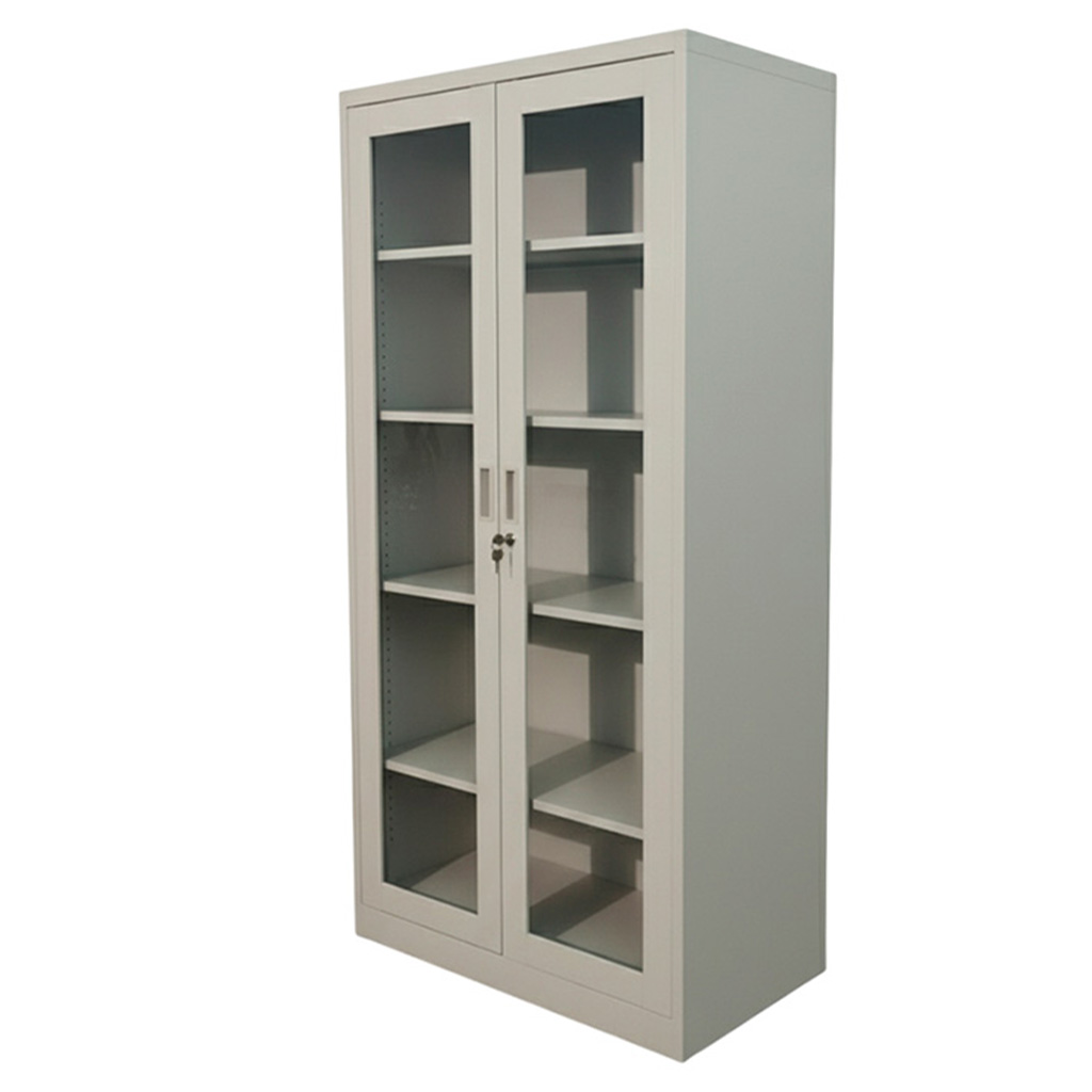 [TK-ARM-10] ARMARIO 2 PUERTAS C/VIDRIO BEIGE
