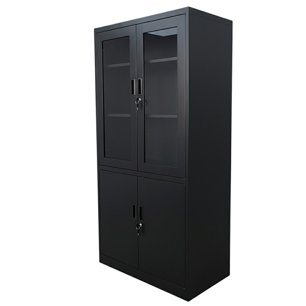 [TK-ARM-11] ARMARIO 4 PUERTAS NEGRO