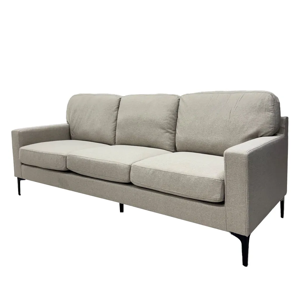SOFA TRIPLE LINO BEIGE
