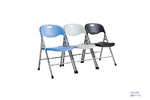 [MR-SE-58] Silla plegable de plástico extra duro