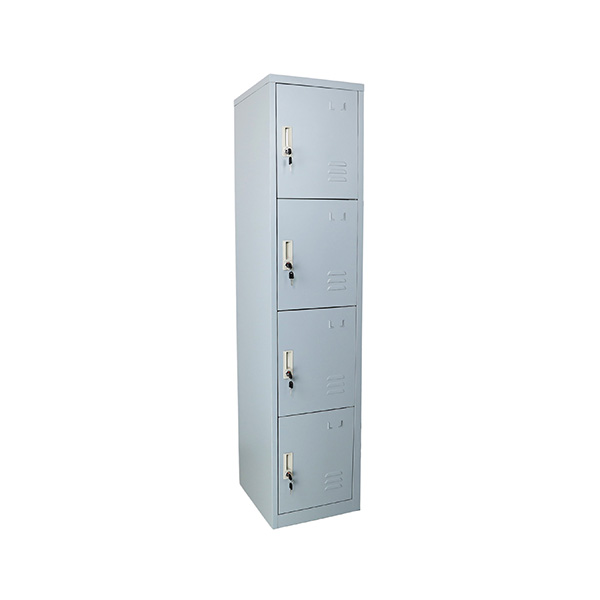 Locker metálico 4 puertas o compartimentos | DisMueble