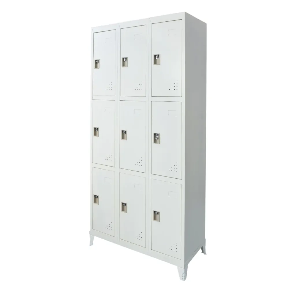 Locker metálico de 9 compartimientos | DisMueble